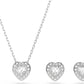 Swarovski Ariana Grande Collection, Clear Crystal & Pearls, Rhodium Finish, Necklaces, Earrings and Bracelets