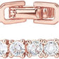 PAVOI 14K Gold Plated 3mm Cubic Zirconia Classic Tennis Bracelet | Gold Bracelets for Women