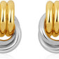 SHERLOVE Trendy Gold Plated Knot Earrings for Women Chunky Statement Drop Dangle Earrings Lightweight Hypoallergenic Fashion Accessories Gold Jewelry Gifts for Womens
