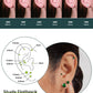 6 Pairs Stud Earrings Set, Hypoallergenic Cubic Zirconia 316L Earrings Stainless Steel CZ Earrings 3-8mm (Steel color)