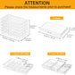 ProCase Acrylic Earrings Holder Organizer Box, Large Clear Earring Jewelry Storage Transparent Stackable Drawers Jewelry Display for Earring Ring Bracelet Mothers Day Gift -Clear, 5 Layers