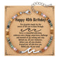 TONY & SANDY Friend Gifts for Women, Unique Birthday Gifts for Women, Sister Gift from Sister, Wave Bracelet, Christmas Graduation Mothers Day Gift for Her, Bestie Friendship Bracelets