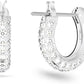 Swarovski Stone Crystal Pierced Hoop Earring Jewelry Collection