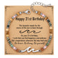 TONY & SANDY Friend Gifts for Women, Unique Birthday Gifts for Women, Sister Gift from Sister, Wave Bracelet, Christmas Graduation Mothers Day Gift for Her, Bestie Friendship Bracelets