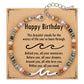 TONY & SANDY Friend Gifts for Women, Unique Birthday Gifts for Women, Sister Gift from Sister, Wave Bracelet, Christmas Graduation Mothers Day Gift for Her, Bestie Friendship Bracelets