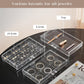 ProCase Acrylic Earrings Holder Organizer Box, Large Clear Earring Jewelry Storage Transparent Stackable Drawers Jewelry Display for Earring Ring Bracelet Mothers Day Gift -Clear, 5 Layers